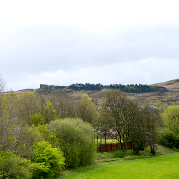 views of Ilkley Moor
