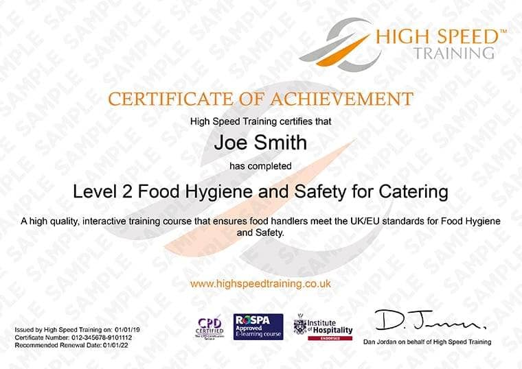 High Speed Training Verify A Certificate