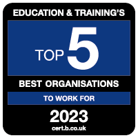 Education and Training's Top 5 Organisations to Work For 2022