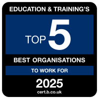 Education and Training's Top 5 Organisations to Work For 2025