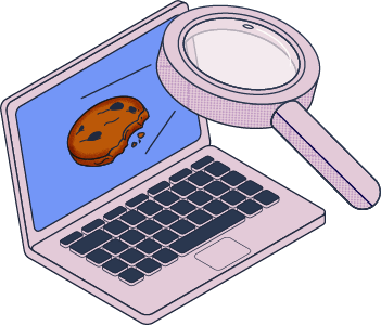 Illustration of a cookie