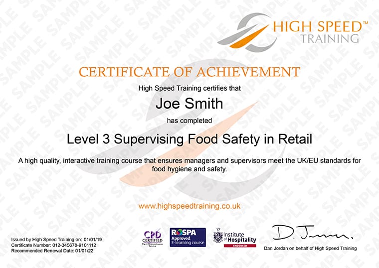 Food Hygiene Certificate Expiry Food Hygiene Certificate Expiry