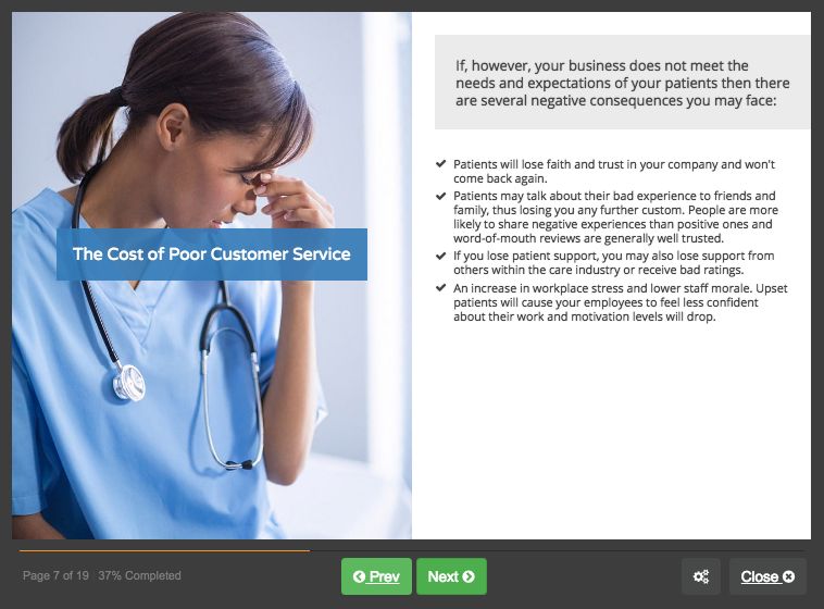 online patient customer service training patient customer service skills