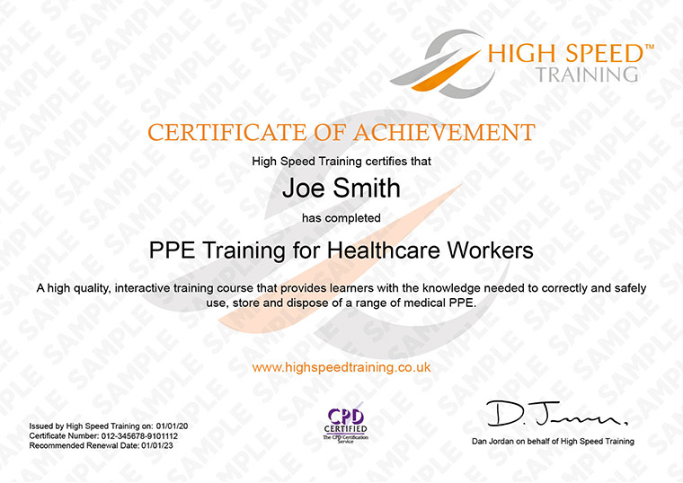 PPE Training For Healthcare Workers Free For NHS Staff