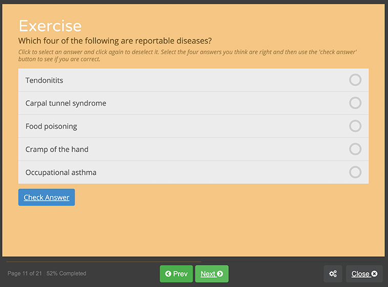 RIDDOR Training Course Online High Speed Training