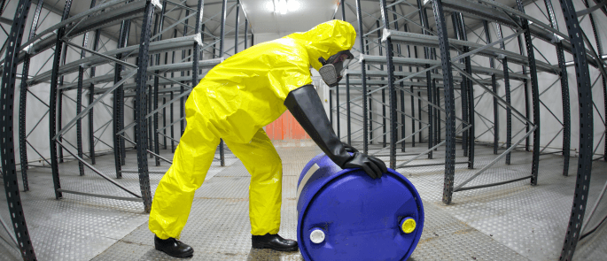 COSHH storage area security