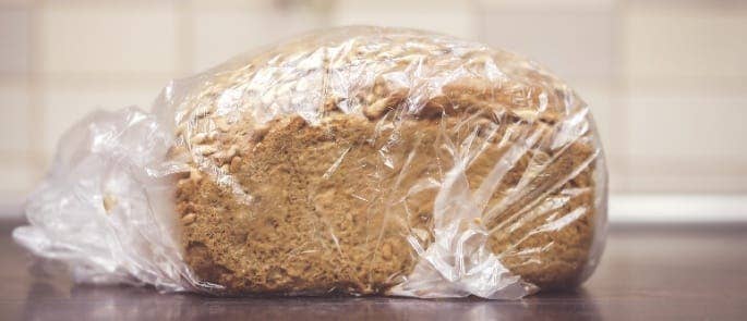 packaged loaf bread