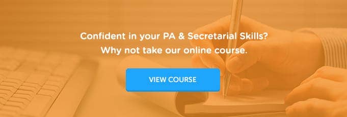 secretarial skills
