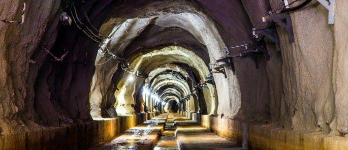 confined space - underground tunnel