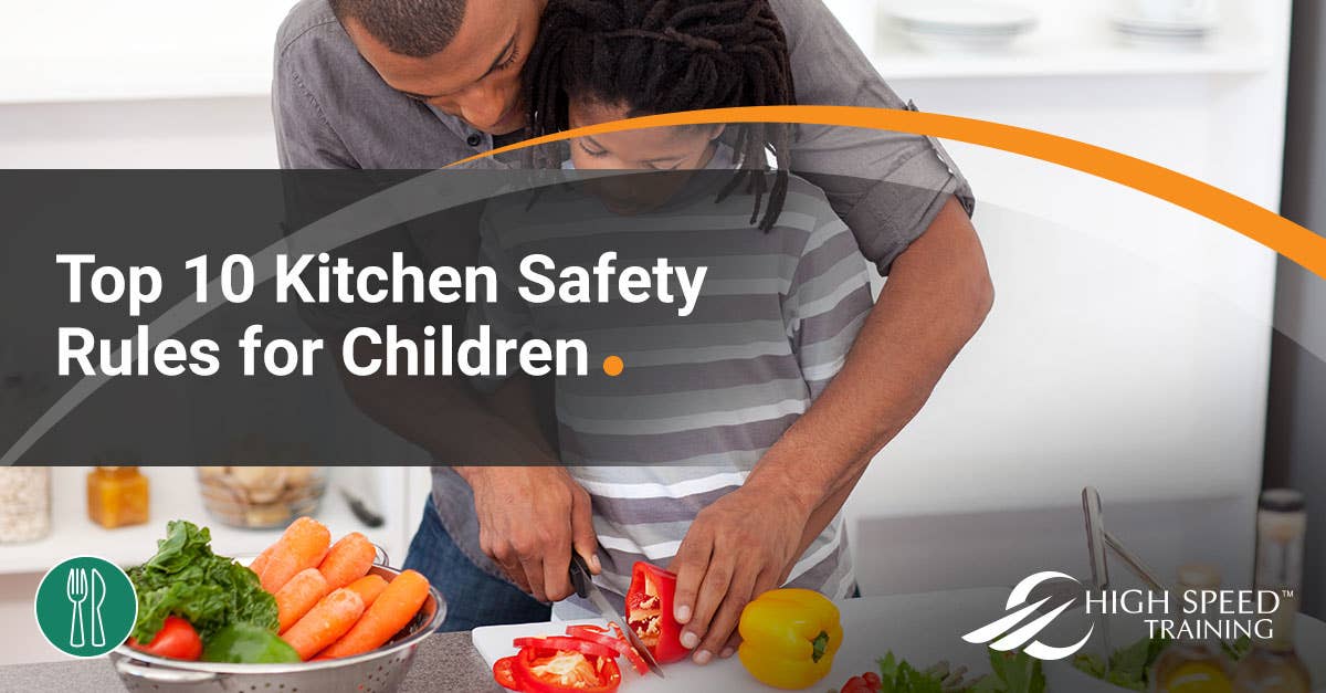 The 10 Kitchen Safety Rules that Kids Need to Know