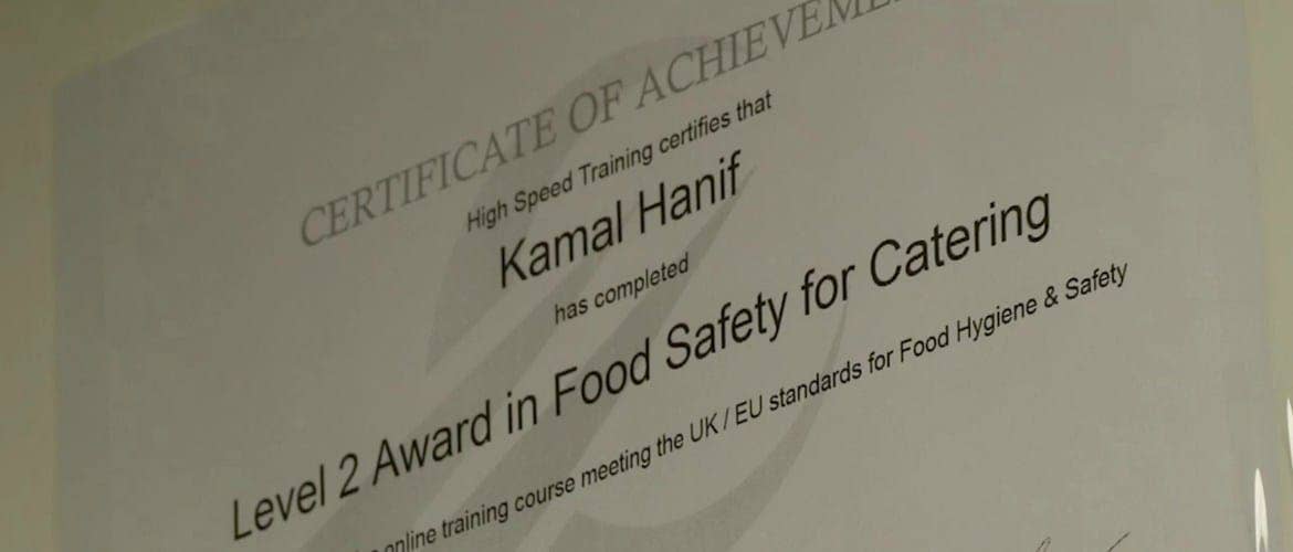 level 2 food hygiene certificate example questions