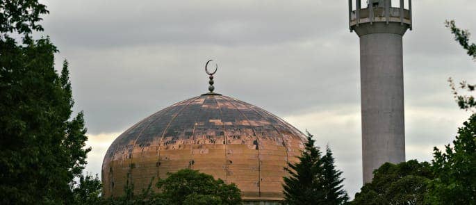 A Mosque in London, England