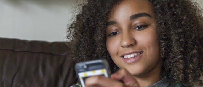 using facebook on mobile