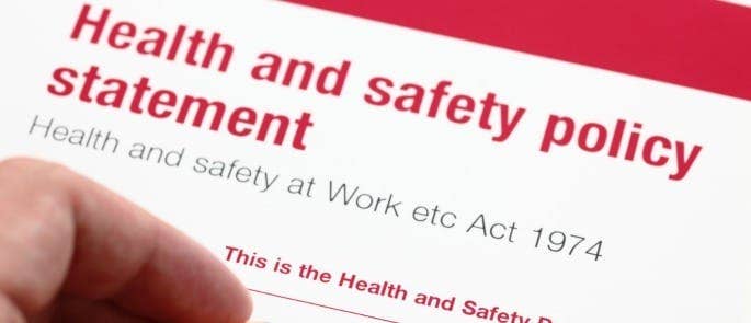 health and safety policy document 