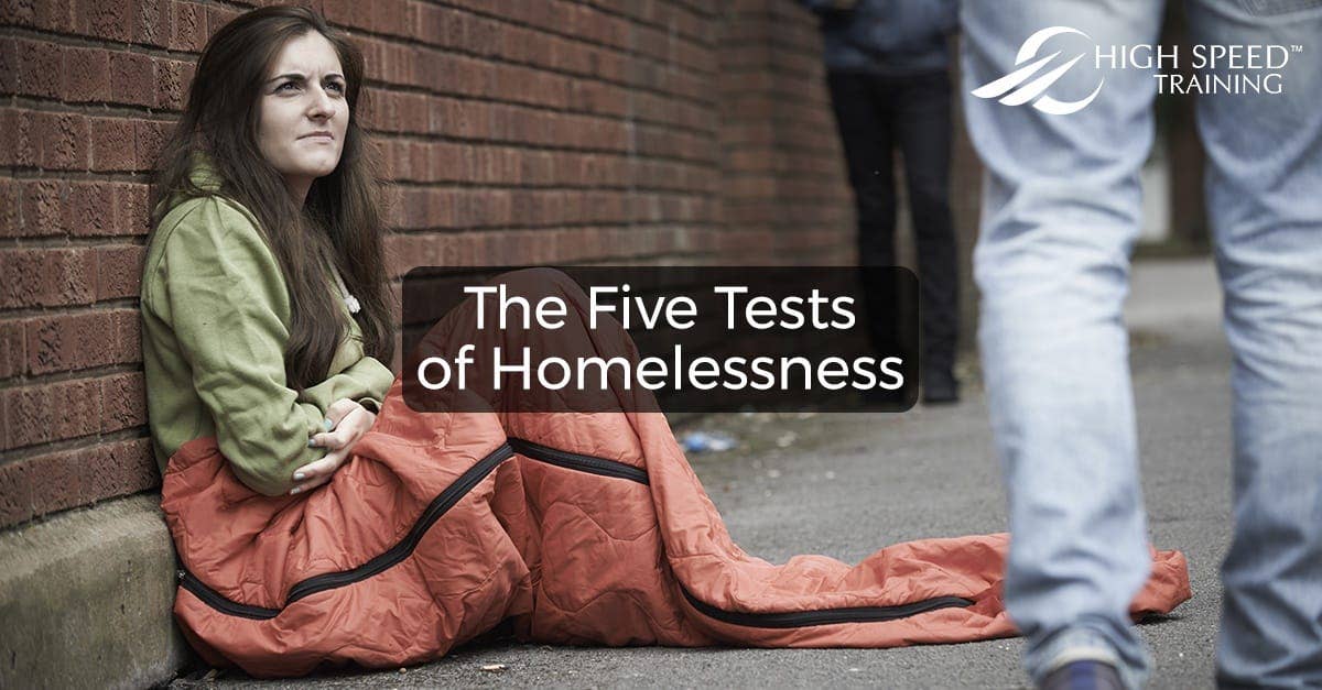 Explaining the 5 Tests of Homelessness Social Housing Guidance