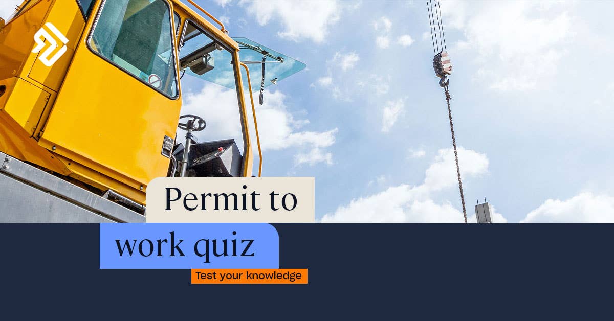 Permit to Work Quiz High Speed Training