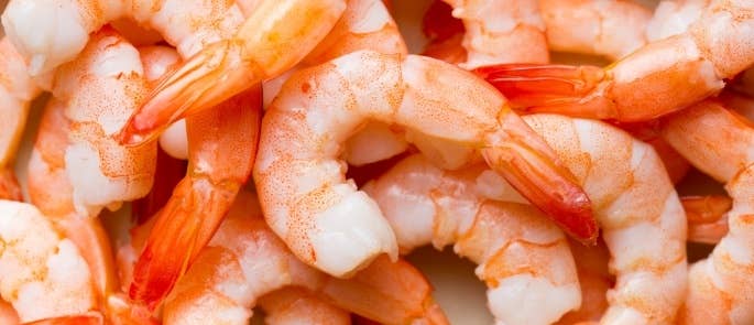 Raw prawns