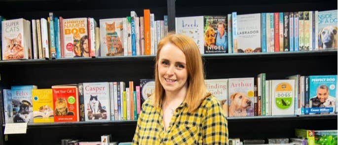 Becky Oljanuk from Waterstones