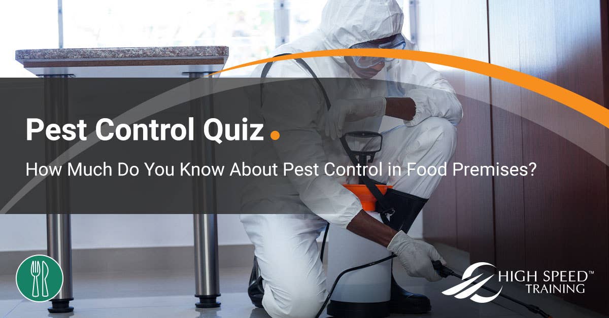 Pest Control Quiz High Speed Training