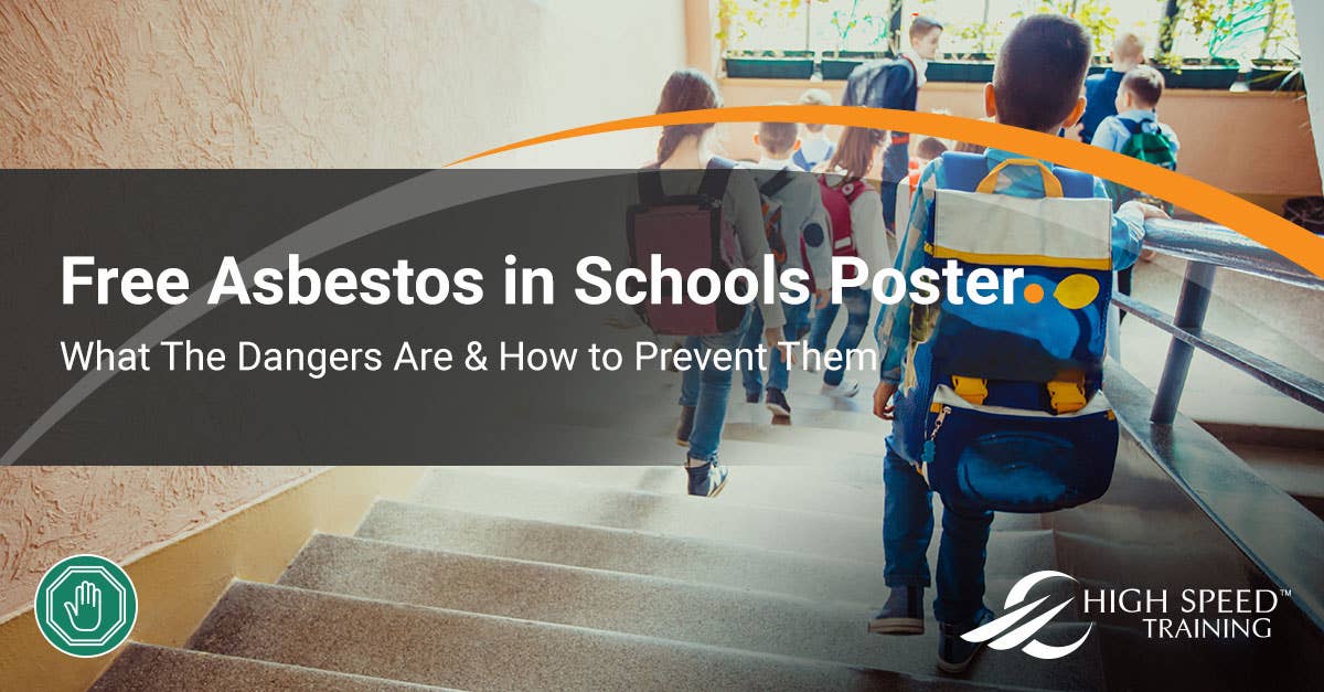 Asbestos In Schools Free Poster For Teachers Students