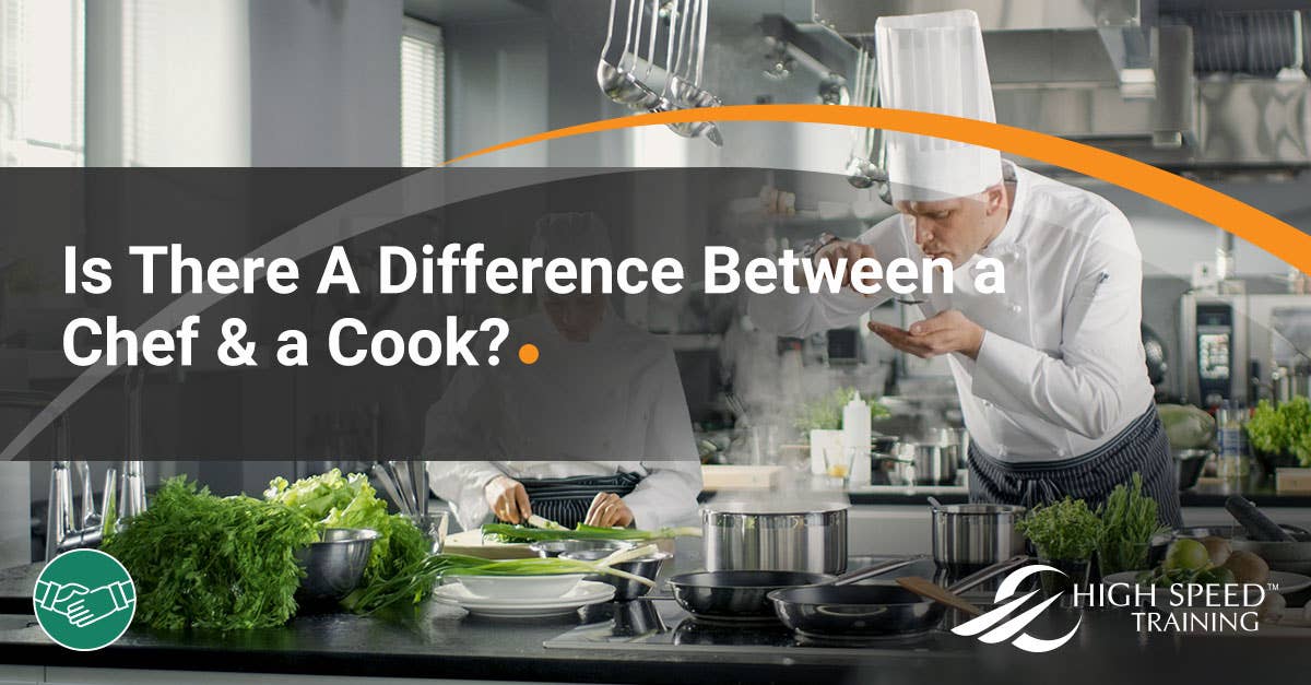 What are the Differences Between a Chef & a Cook?