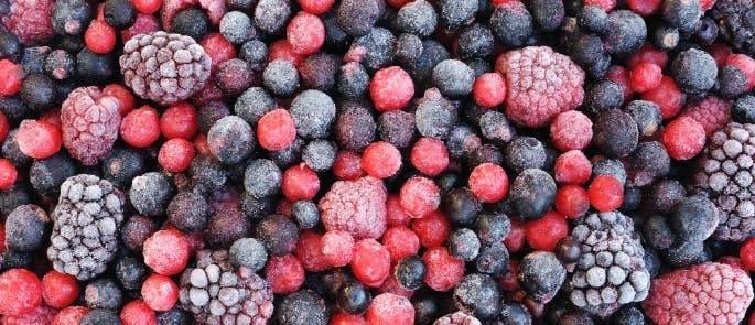 Frozen mixed berries