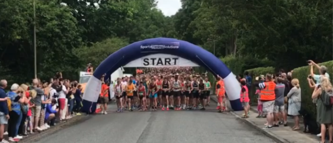 ilkley half marathon 2019 start line