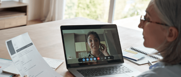 Interviewing a potential candidate remotely