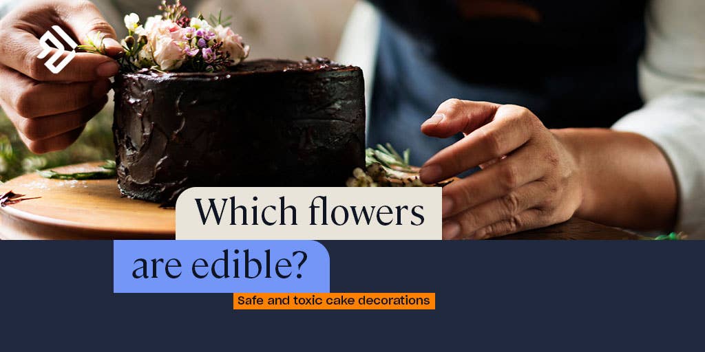 Cake Decorating  List of Edible Flowers & Greenery