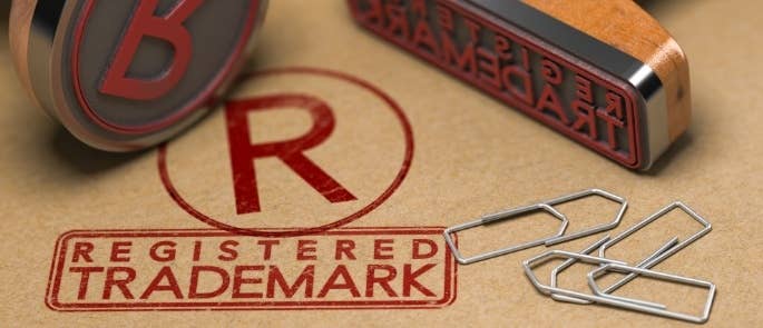 Registered Trade Mark Stamp