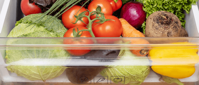 Kitchen Vegetable Fruits Plastic Storage Basket Home Use Small