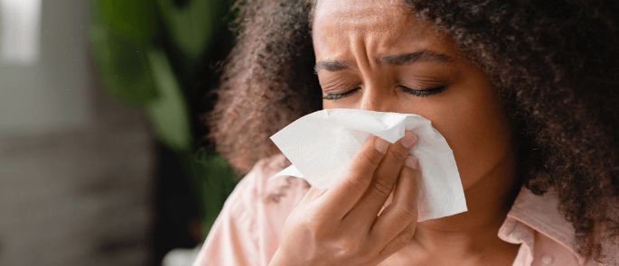 Sneezing is another sign that you may have oral allergy syndrome