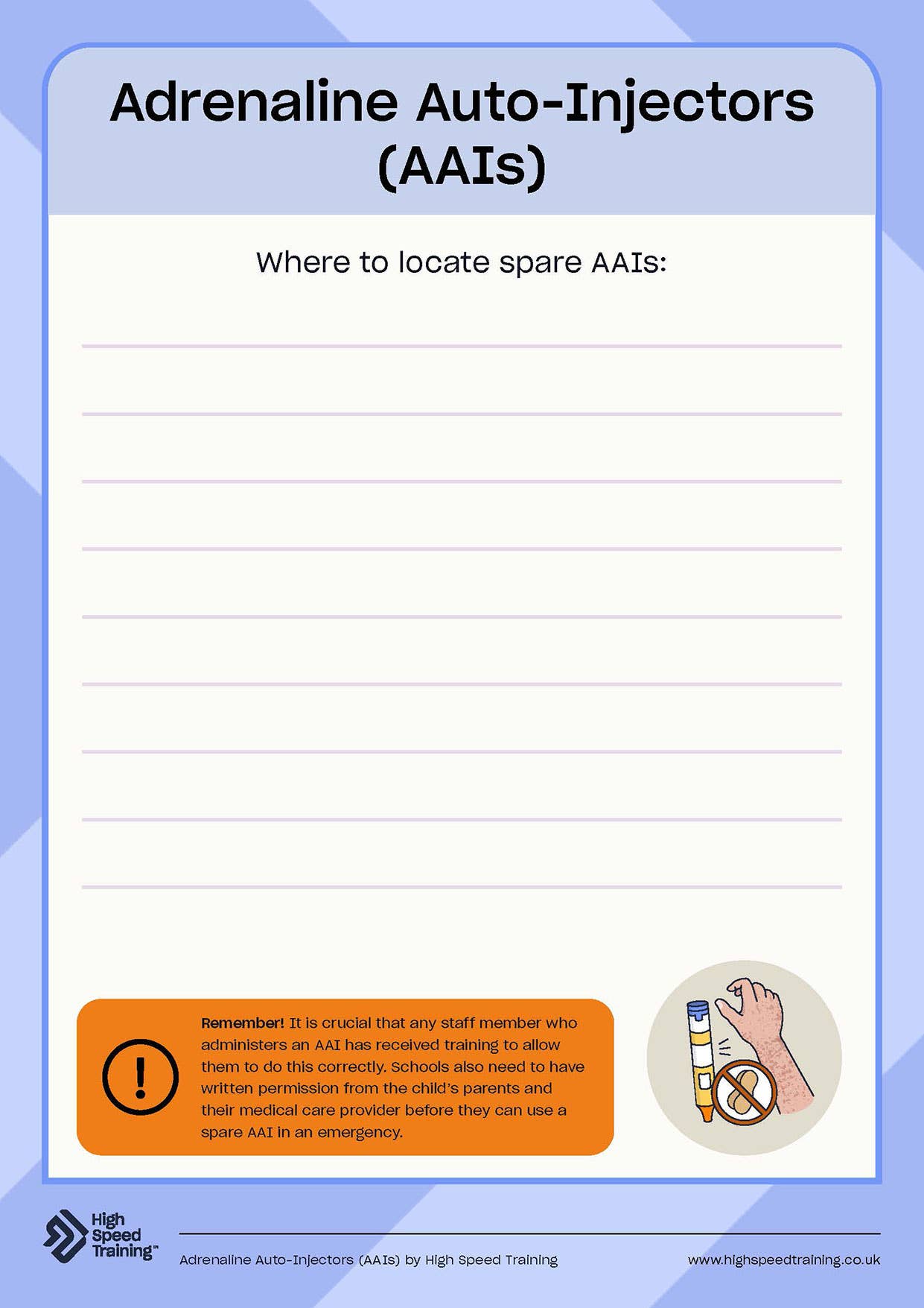 Locating AAIs Poster