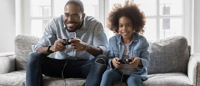 Parent and child gaming