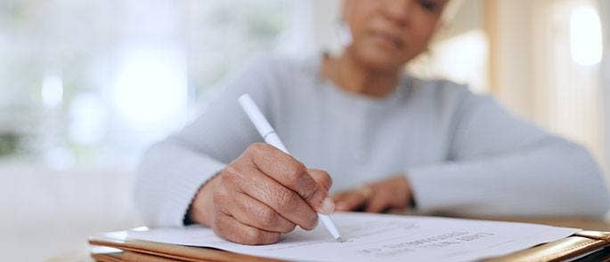 Employer writing a health and safety policy