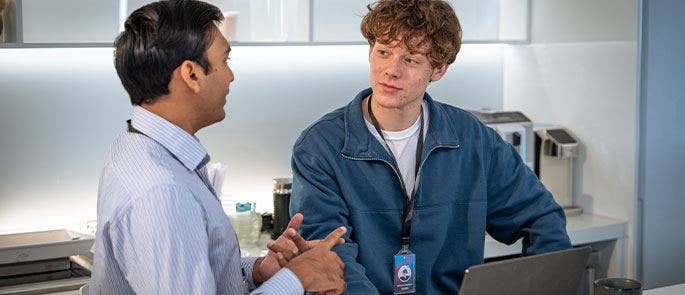 One to one with manager and employee