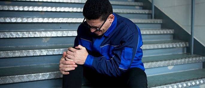 Employee injured at work