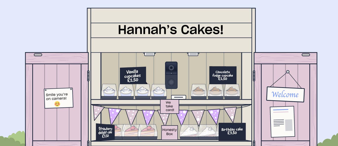 Cake shed