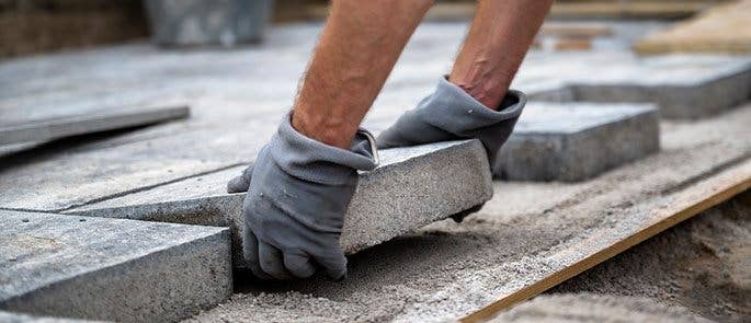Building a patio