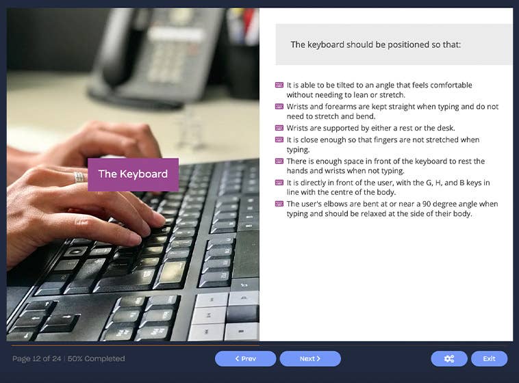 DSE Training (Display Screen Equipment) Online Course & Certification