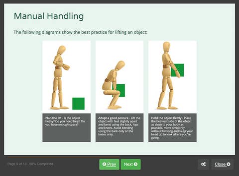 Screenshot 03 - Online Office Health & Safety Training