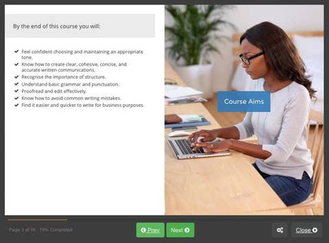 Screenshot 02 - Business Writing Skills