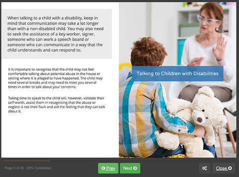 Screenshot 03 - Safeguarding Children With Disabilities