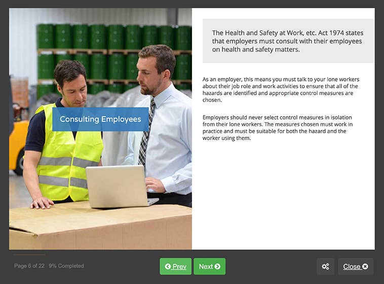 Lone Worker Training Online Course & Certification Lone Worker Training Online Course & Certification