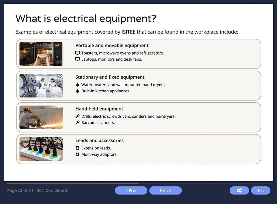 Screenshot 01 - PAT training