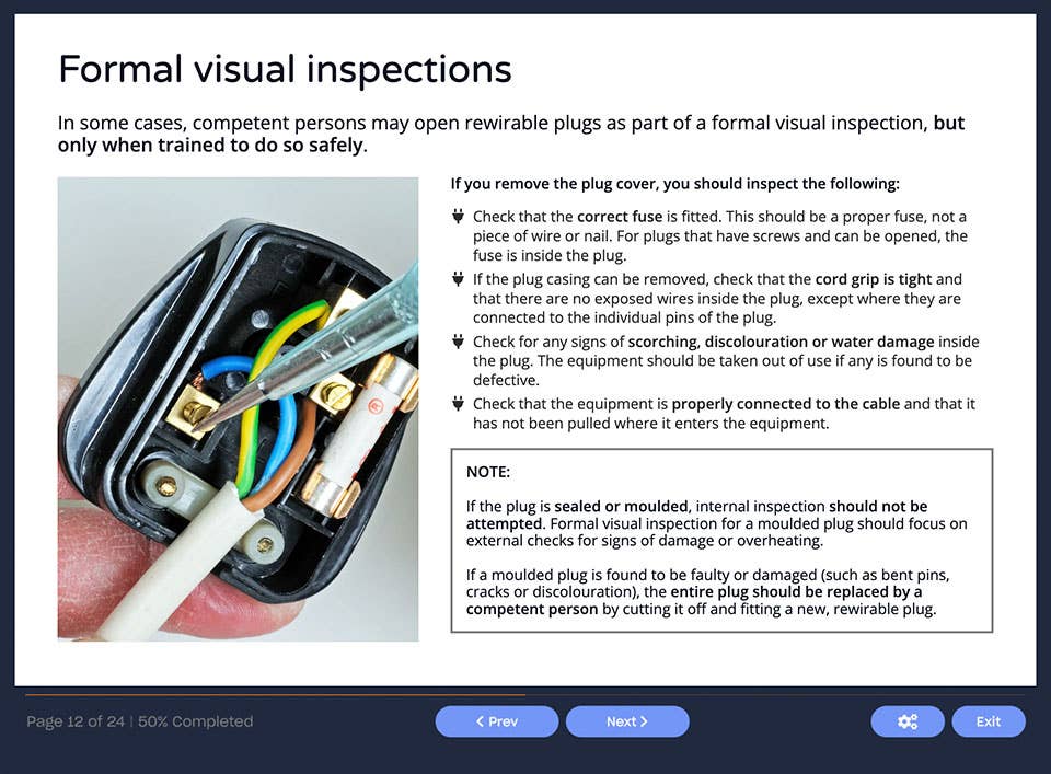 Screenshot 03 - PAT training