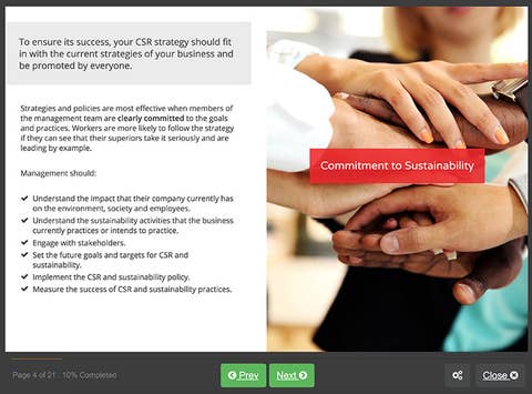 Screenshot 03 - Corporate Social Responsibility