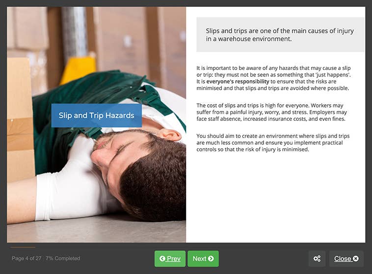 Warehouse Safety Training | Online Course | High Speed Training