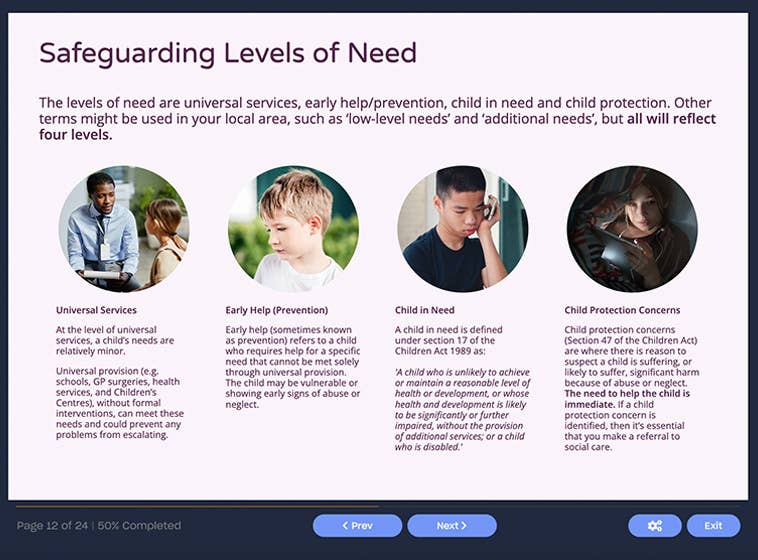 Designated Safeguarding Lead (Level 3) Online Training