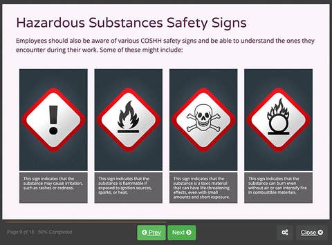 Screenshot 03 - Level 2 health and safety in the workplace Training